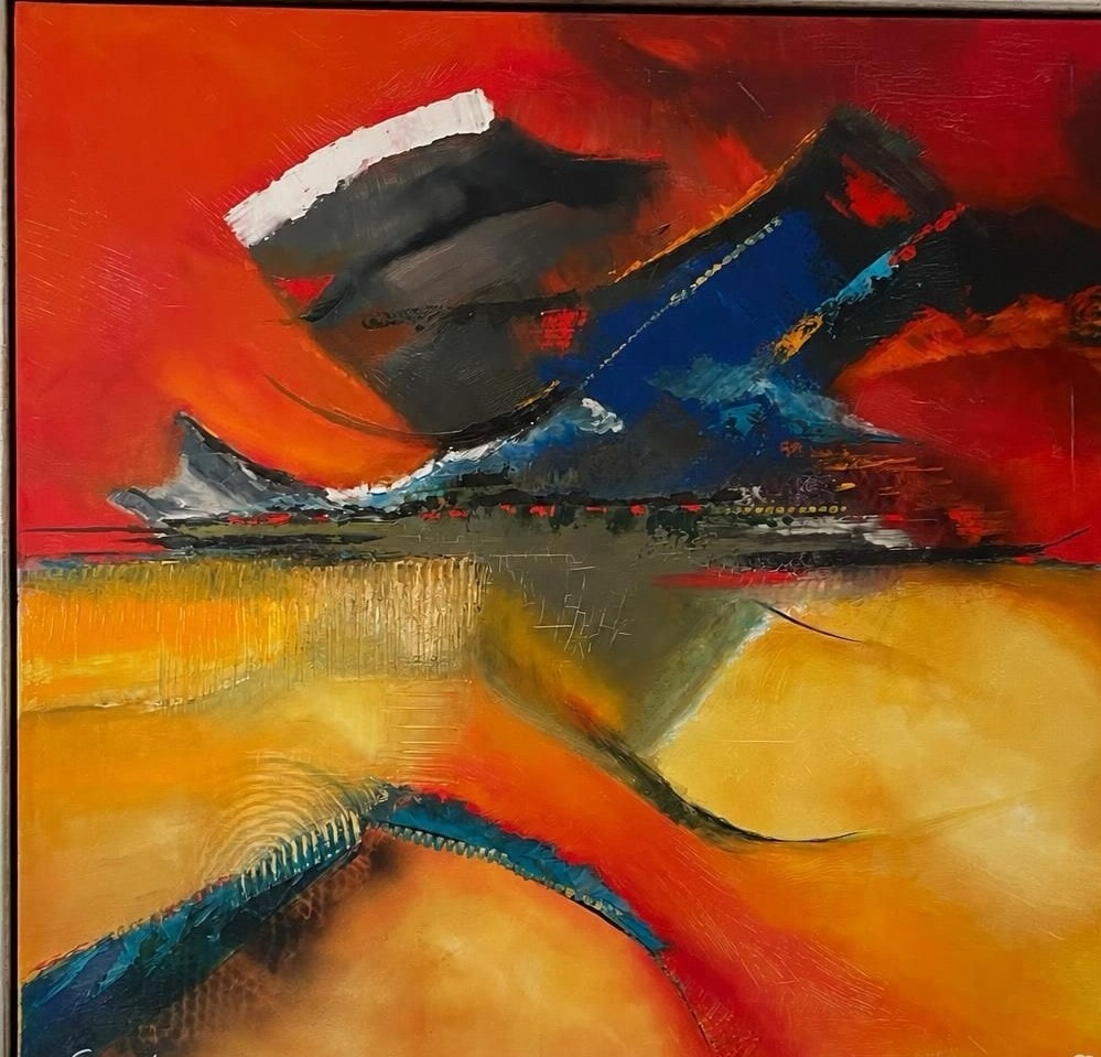 Uden titel – painting by Bent Eggert Sørensen